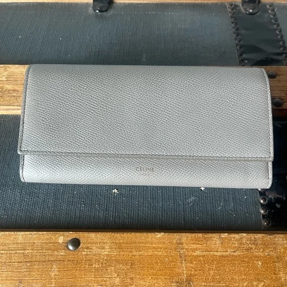 Celine long wallet grey - Picture 1 of 13
